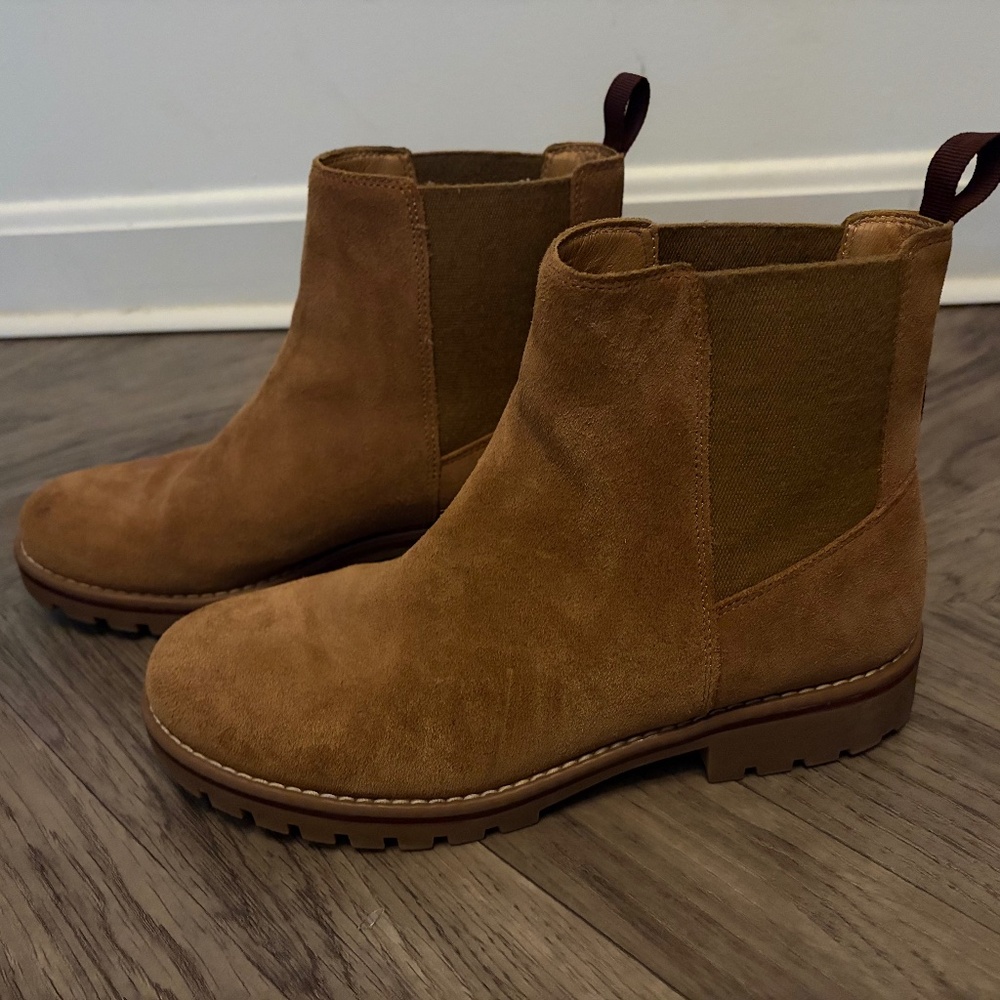 Crown Vintage Women’s Gilian Brown Chelsea Boots (9)